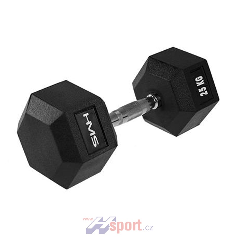 Pogumovaná činka 25 kg