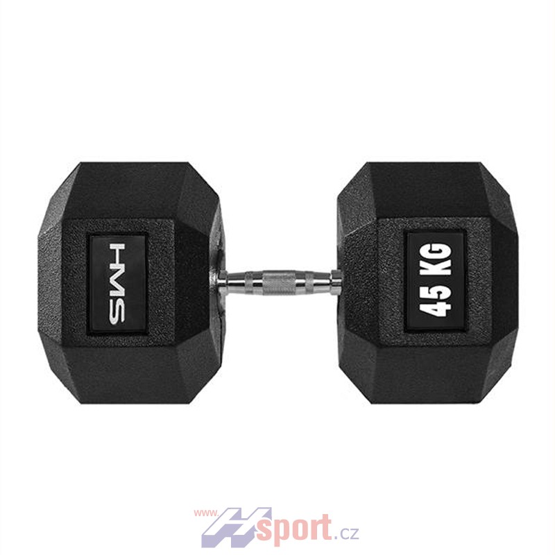Pogumovaná činka 45 kg