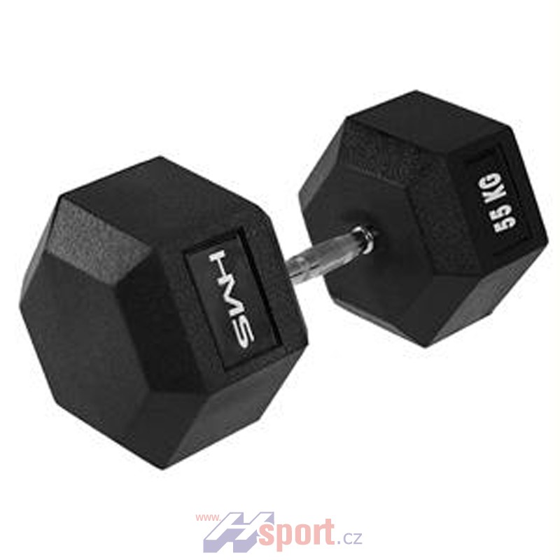 Pogumovaná činka 55 kg