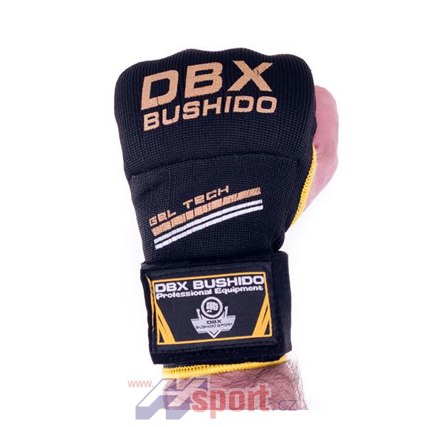 Gelové rukavice DBX Bushido žluté, velikost S/M