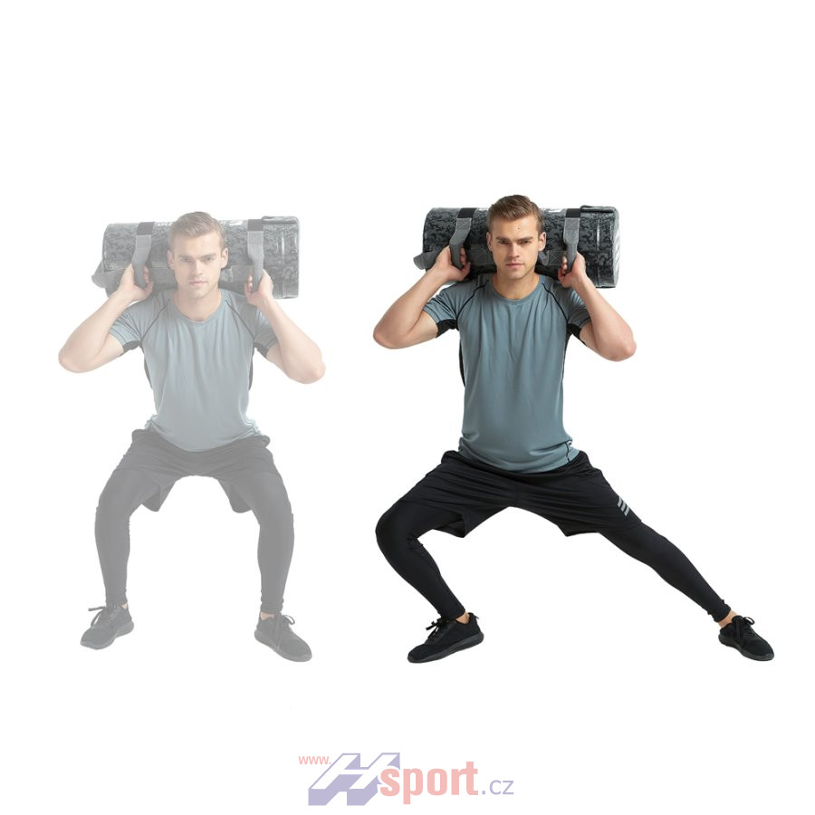 Posilovací vak s úchopy inSPORTline FitBag Camu 5 kg