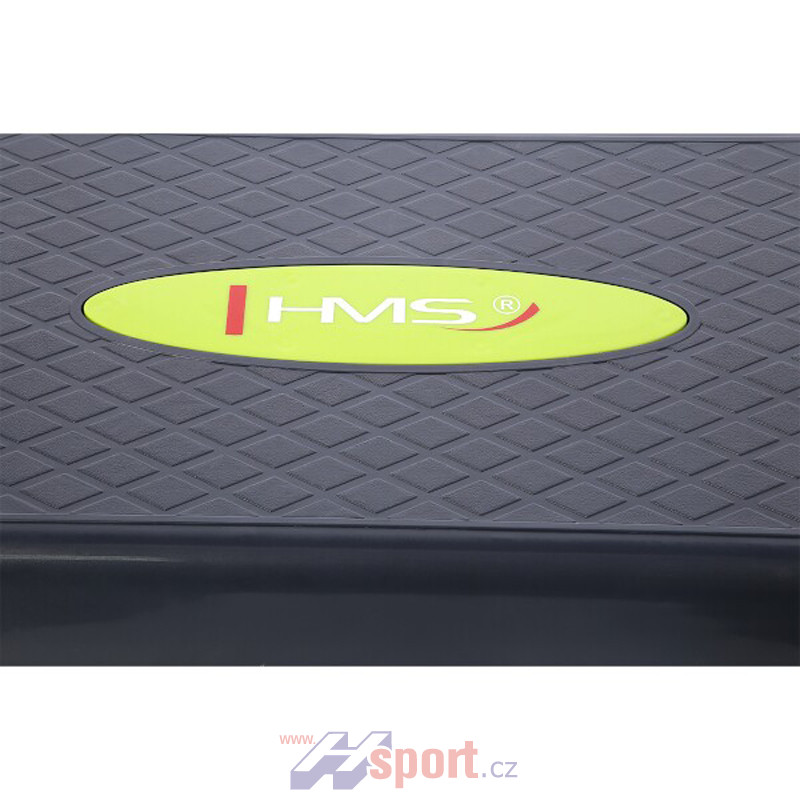 AS002 zeleno-šedý step na aerobic HMS