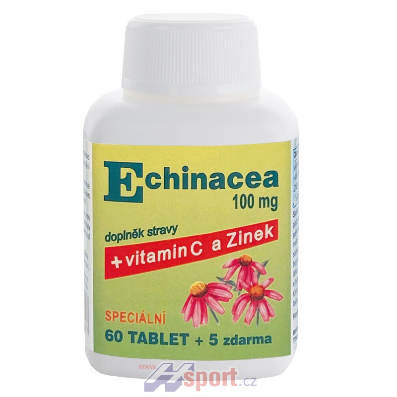 Hsport Echinacea + Vitamín C a Zinek 60tbl