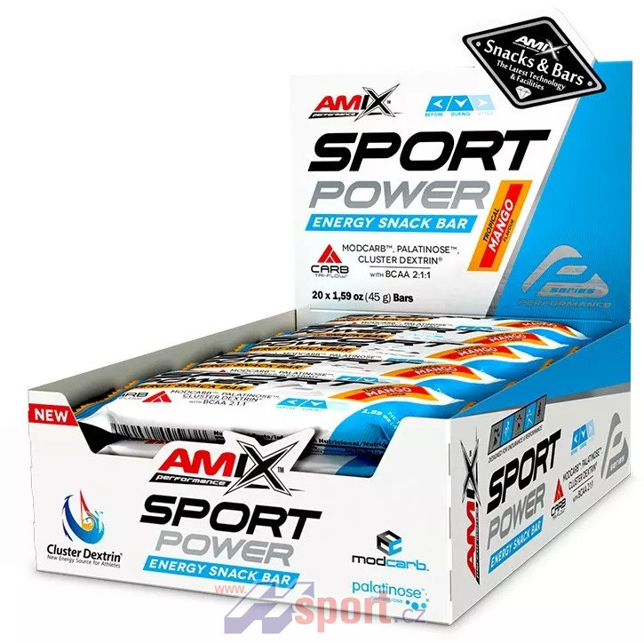 Amix Sport Power Energy Snack Bar 45 g