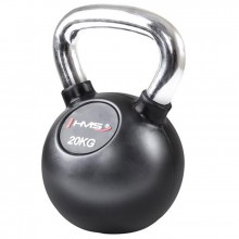 Kettlebell s chromovou rukojetí HMS 20 kg