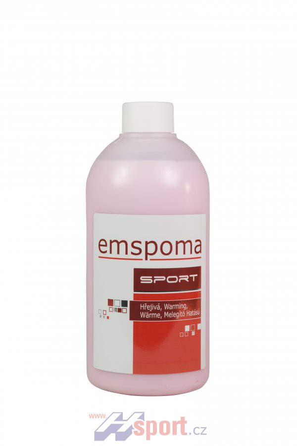 Masážní emulze Emspoma hřejivá - EMO 500 ml