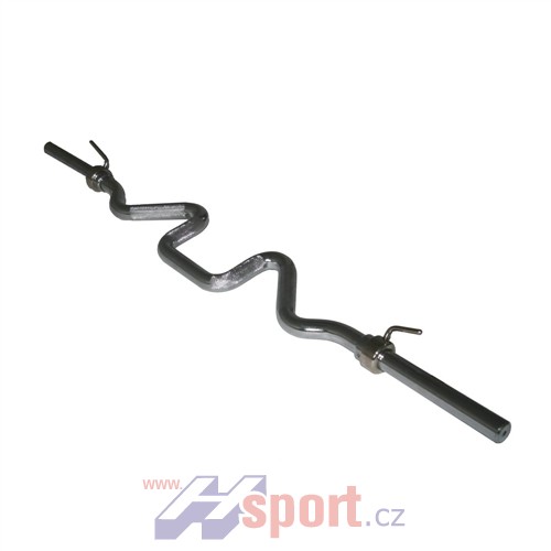 Obouruční osa Exclusive SZ triceps hladká 30/1175 - chrom,nikl