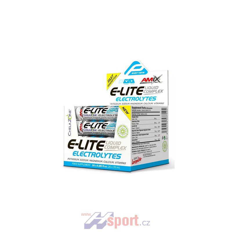 Amix Performance E-lite Electrolytes 20 x 25 ml