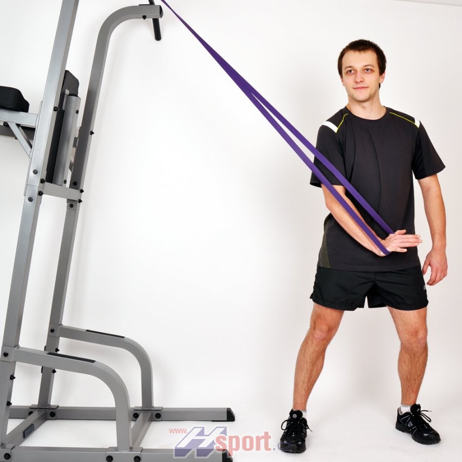 Odporová guma Insportline červená