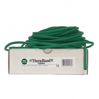 Guma na cvičení TheraBand Tubing 30,5 m zelená