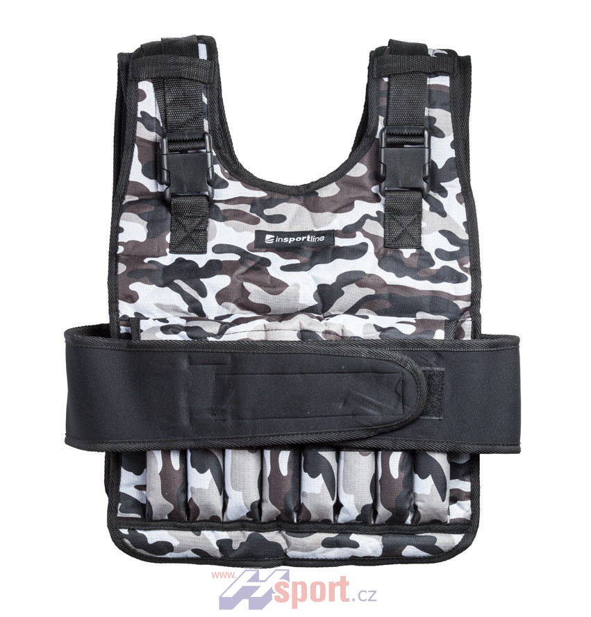Zátěžová vesta Insportline Hafthor 15 kg